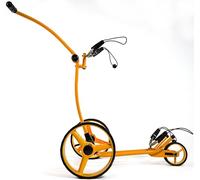 Yorrx Slim Lion Pro5 Plus - Trolley da golf in alluminio, leggero e conveniente, con attrezzatura spaziosa (giallo sunshine)