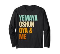Yoruba Orishas Yemaya Oshun OYA e io Maglia a Manica