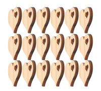 YOSADIER 100 Pezzi Cuoricini Decorativi in Legno a Forma di Cuore per Fai da Te, Materiale Non Finito, per Decorazioni Casa e Studio