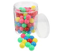 YOSADIER 100 pezzi Palline Colorate in Vuota per Insegnamento Della Probabilità Matematica per Giochi Educativi e Attività Didattiche