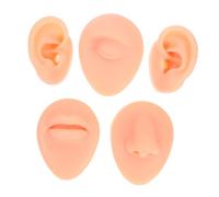 YOSADIER 1set Silicone Per Piercing e Manichino Per Piercing Simulazione Silicone Per Esercizi