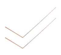 YOSADIER 2 pezzi Bacchette Rabdomanzia in Rame per Caccia Fantasmi e Ricerca Acqua Strumento Leggero e Durevole per Divinazione Spirituale e Rilevamento Tesori