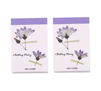 YOSADIER 2 Set Quaderni Decorativi per Scrapbook con Carta Fai da Te Materiale Sicuro e Duraturo per Decorazioni Creative Vari Stili e Motivi per Agenda e Note
