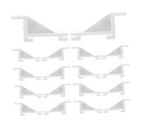 YOSADIER 20pezzi Clip Di Supporto Per Mensole Di Frigorifero e Congelatore Ganci in Plastica Per Sostituzione Mensole Facili Da Installare e Versatili Per Cucina e Ambienti Commerciali