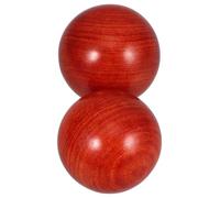 YOSADIER 2pezzi Palline Da Massaggio Legno Baoding Di Sfere Per Esercizi Di Meditazione e Rilassamento Muscolare Per Attività Sportive e Viaggi Artigianato Unico e Resistente