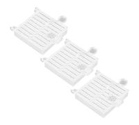 YOSADIER 3 Pezzi Gabbia Ventilazione per Apicoltura Domestica e Ottimizzata per in Plastica Bianca Design Multifunzionale Regine Allevamento