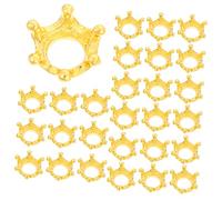 YOSADIER 60 Pezzi Accessori Per Di Metallo Numero Corone Charms Perline Ciondoli Assortiti Ciondolo Forma Cinti Chiave Perle Di Fascino Perle Per La Produzione Di Gioielli D'oro Lega