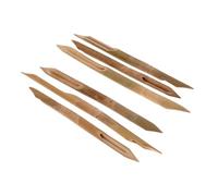 YOSADIER 6pezzi Strumenti bambù per Scolpire e Forare Argilla Utensili di Precisione per Ceramica e Modellazione del Terracotta per Sculture Dettagliate e Progetti Artistici