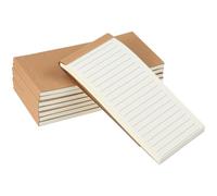 YOSADIER 8 Pezzi Blocco Note Tascabile Pagine a Righe Orizzontali, Carta, Facile da Strappare, per Scuola e Uso Domestico, Set da 8 Piccoli Quaderni