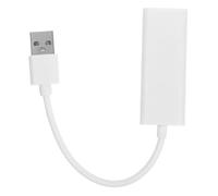 YOSADIER Adattatore di Rete Trasferimento Dati Veloce Bianco Connettore Rj45 USB 2.0 e Plug-and-play Compatibile Laptop e Dispositivi USB per Connessione Cablata