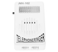 YOSADIER Amplificatore di Suoneria in Pp per Telefono Fisso Bianco Volume Regolabile Design Intuitivo senza Batteria per Migliorare della Chiamata