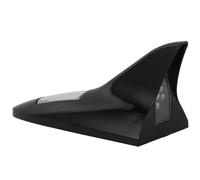 YOSADIER Antenna a Pinna Squalo Luce LED Solare Anti-tamponamento, Copertura Antenna Auto, Base per Tetto senza Attrezzi, Accessorio Sicurezza Veicoli e Decorazione Esterna