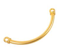 YOSADIER Bracciale Mezzo Cerchio Fai da Te in Lega Oro Decorativo e Resistente Agli Urti, Stile Semplice ed Elegante per Uso Quotidiano e Feste