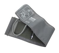 YOSADIER Bracciale Misuratore Pressione Arteriosa in Grigio Polsino Manuale Regolabile e Morbido per Sfigmomanometro Elettronico Cinturino Flessibile Antiusura per Uso Domestico e Clinico