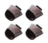 YOSADIER Campanelli in Rame Rosso 26g Set 4 Pezzi per Pascolo Suono Chiaro, Campane Portatili per Animali da Fattoria come Mucche, Cavalli e Pecore, Accessori per Allevamento Agricolo