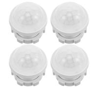 YOSADIER Copertura Rilevatore di Movimento a Infrarossi in Plastica Resistente al Calore Guscio Compatto per Rilevamento Corpo Umano Set 4 Pezzi per Sistemi di Sicurezza Domestici e