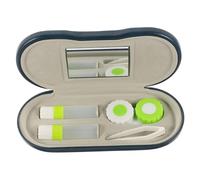 YOSADIER Custodia Per Occhiali Rigida 2 in 1 Doppio Scomparto Porta Lenti Da Esterno e Accessori, Design Portatile Salvaspazio Per Viaggio e Uso Domestico, Astuccio Professionale Per Donna e Uomo