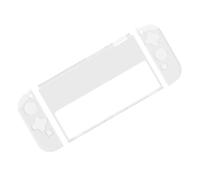 YOSADIER Custodia Protettiva Oled in Plastica Rigida Cover Trasparente e Maniglie, Set per Console di Gioco Protezione Controller, Adatta per Trasporto e Uso in Viaggio