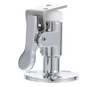 YOSADIER Fermaporta Magnetico per Barche in Acciaio Inox 304 Argento, Supporto Magnetico per Porta Yacht Tappo di Montaggio a Terra, Fermaporta Antivento Resistente per Uso Marittimo