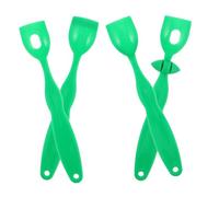 YOSADIER Giocattolo Sensoriale per Bambini, Trainer di Movimento Lingua 4 Pezzi in Pp Verde, Aiuto per Terapia Orale Motoria e Sviluppo del Linguaggio