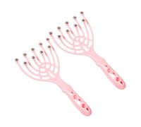 YOSADIER Massaggiatore Capelluto Manuale 2 Pezzi Artigli Strumento per Massaggio del Capelluto e Alleviare Mal di Testa Tensivo Accessorio Portatile per Relax e Spa