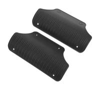 YOSADIER Protezione Bordo Valigia Rigida Nera in Plastica 2 Pezzi | Rinforzo Semplice per Giunti, Passo 90mm e 158mm, per Bagagli e Borse in Transito