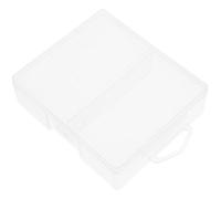 YOSADIER Scatola Porta Batterie in Plastica Rigida Resistente Organizer da Parete Compatto per Stoccaggio Batterie Aa Aaa Custodia Protettiva Leggera e Antiscivolo per Casa e Viaggio