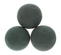 YOSADIER Schiuma per Composizioni Floreali 3 Pezzi, Blocchi Rotondi Assorbenti per Fiori e Piante, Adatti a Decorazioni Nozze e Artigianato