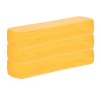 YOSADIER Set 3 Pezzi Contenitori Porta Dentifricio Portatile in Plastica Pp, Leggero e Buona Tenuta, per Viaggio e Bagno