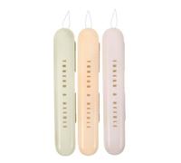 YOSADIER Set 3pezzi Strumento per Cucire 2 in 1 con Design Doppia Testa Versatile in ABS e Acciaio per Scucire Cuciture e Inserire Filo, Utile per Cucito Creativo