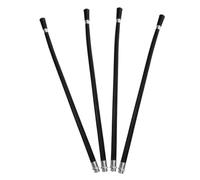 YOSADIER Set 4 Pezzi Tubo Flessibile di Ricambio in Gomma per Estintore 4Kg Ugello in Ferro Accessorio Tubo di Spruzzatura Esterno Compatibile per Sicurezza Domestica e Lavorativa