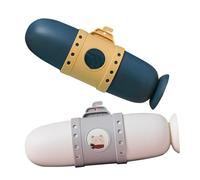 YOSADIER Set Da 2 Contenitori Portaspazzolini Da Viaggio, Contenitore Per Spazzolino Da Denti e Tazza Per Lavarsi i Denti, Scatola Portaspazzolini Traspirante e Portatile Per Bagno e Viaggi