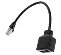 YOSADIER Splitter Ethernet Adattatore Lan Maschio Doppia Compatibile con Cavi Facile Installazione per Uffici e Scuole