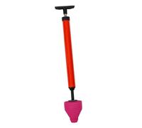 YOSADIER Sturalavandini Ad Alta Pressione Stantuffo Versatile per WC e Strumento Anti-intasamento Riutilizzabile Pompa a Stantuffo Rotazione 180° Colore Rosso per Scarichi Intasati