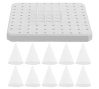 YOSADIER Supporto Multi per in Bianco Design Plastica Temperatures, Resistente alle Alte Antiaderente, per Laboratori di Artisti