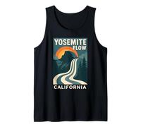 Yosemite Flow Cascata Camicia Retro Dome Nature Canotta