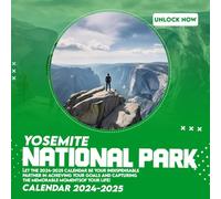 Yosemite National Park Calendar 2024 2025: 16 Months of The Animal from Sep 2024 to Dec 2025,Square 8.5 x 8.5 Inches Gift For Organizing & Planning