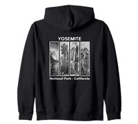 Yosemite National Park California 1890 Souvenir Wilderness Felpa con Cappuccio