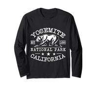 Yosemite National Park California Bear Natura Escursioni Maglia a Manica
