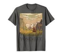 Yosemite Parco Nazionale della California Bear Nature Lover Maglietta