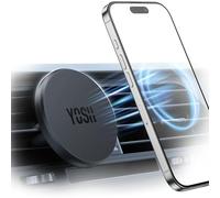 YOSH Porta Cellulare Auto Magnetico per MagSafe, Supporto per iPhone Serie 16/15/14/13/12, Ultra Stabile con Magneti N52, Supporto Mag-safe Auto per Bocchette d’Aria, Senza Piastra Metallica