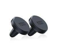 YOSH Porta Cellulare Auto Magnetico, Supporto Telefono Auto, 2 Pezzi | Installazione In 1S, Compatto, Magneti Ultra Forti, Stabilità Senza Caduta, Piastre Metalliche Incluse, per iPhone & Samsung
