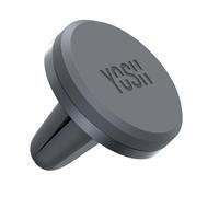 YOSH Porta Cellulare Auto Magnetico, Universale Supporto Telefono, Calamita per Cellulare Auto con piastra in metallo Compatibile con iPhone 17 Pro Max 16 15 Samsung Galaxy S25 S24, Grigio Metallico