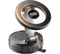 YOSH Sottovuoto Porta Cellulare Auto Magnetico, Nuovo per Magsafe Supporto Telefono Auto con Ventosa in TPU Aggiornata per iPhone 17 16 15 14 13 12 Samsung Pixel