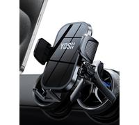 YOSH Supporto Auto per Bocchette Tonde, Compatibile con Mercedes-Benz Classe A/B/C/E/V, GLB/GLC/GLE, Supporto Stabile a Triangolo per iPhone Samsung Pixel