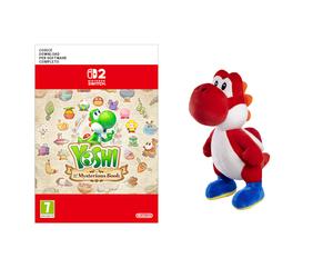 Yoshi and the Mysterious Book + Peluche di Yoshi rosso