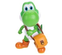 Action figure di Yoshi da 12,7 cm (5 pollici) tratta dal film Super Mario Galaxy, con accessori, prodotto con licenza ufficiale Jakks Pacific, 20 punti di articolazione e divertenti accessori inclusi