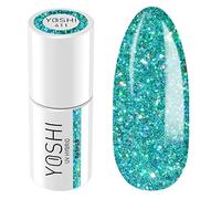 Yoshi Smalto ibrido verde - Professionale permanente smalto 6 ml - Vernice UV per unghie - Accessori per manicure - Smalto UV per lampada LED e UV - Vernice con pratico pennello - HO
