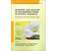 Yoshinori Hamah Geometry And Analysis Of Automorphic Forms Of (Copertina rigida)