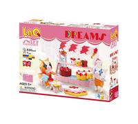 Yoshiritsu LaQ Sweet Collection Dreams ABS Joint Block Fiori, Set Moda 7144